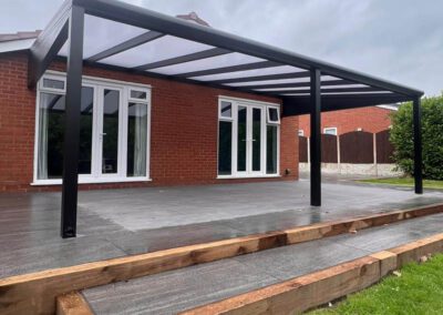 Polycarbonate Roof Garden Veranda