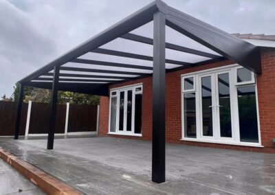 Polycarbonate Frosted Roof Veranda